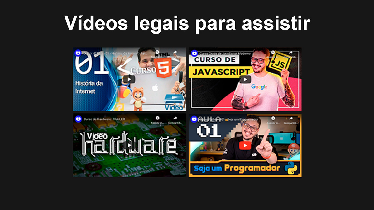 Projeto de vídeos