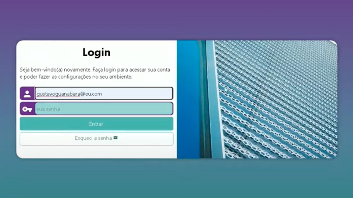 Projeto Tela de Login